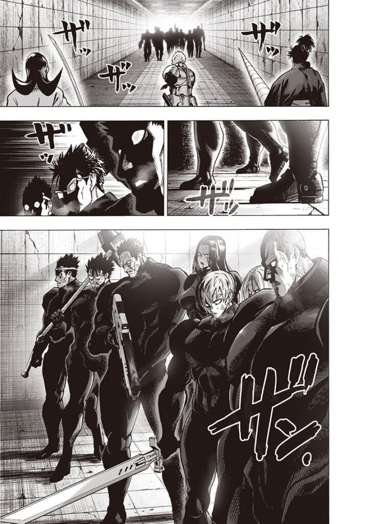 A group of brainwashed private squad tasked to rescue Waganma but got caught appears in front of them.