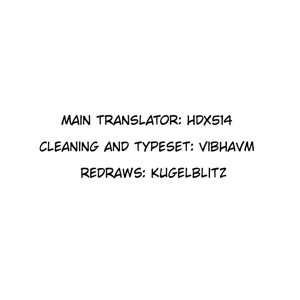 Credits for translation, cleaning and typeset, and redraws.