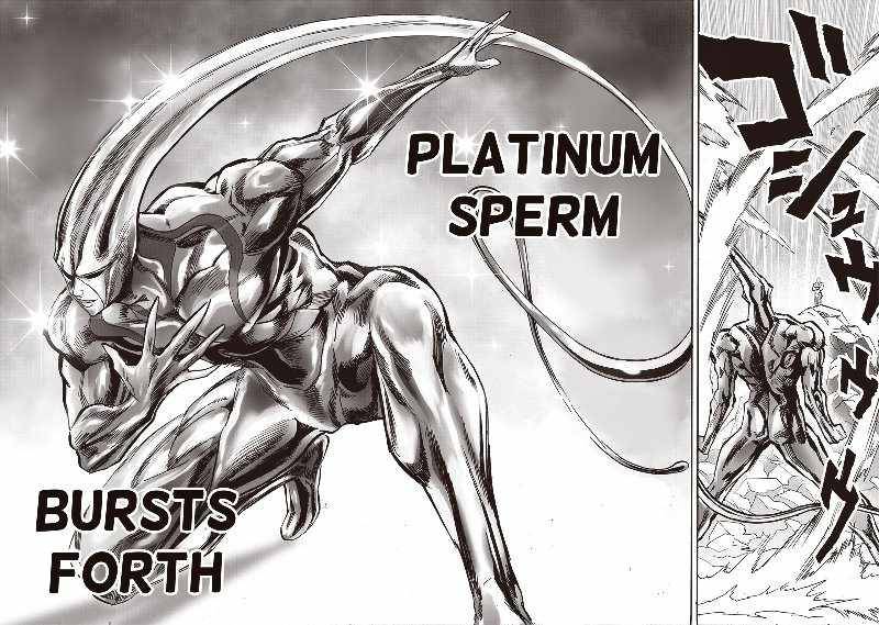 Platinum Sperm shows up having a muscular body and a very long tail head.