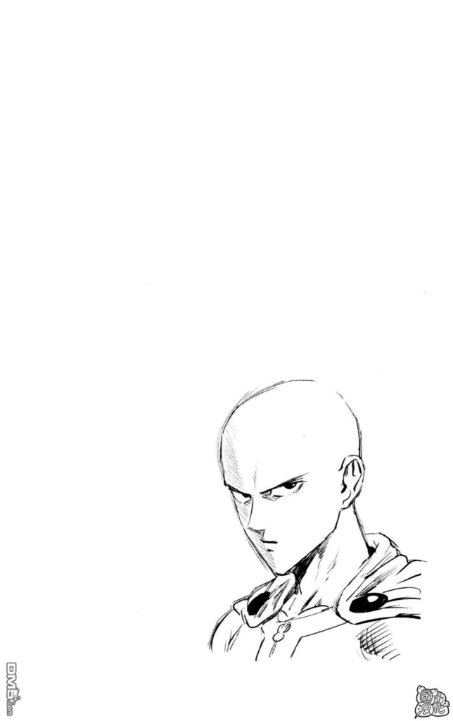 Serious Saitama sketch.