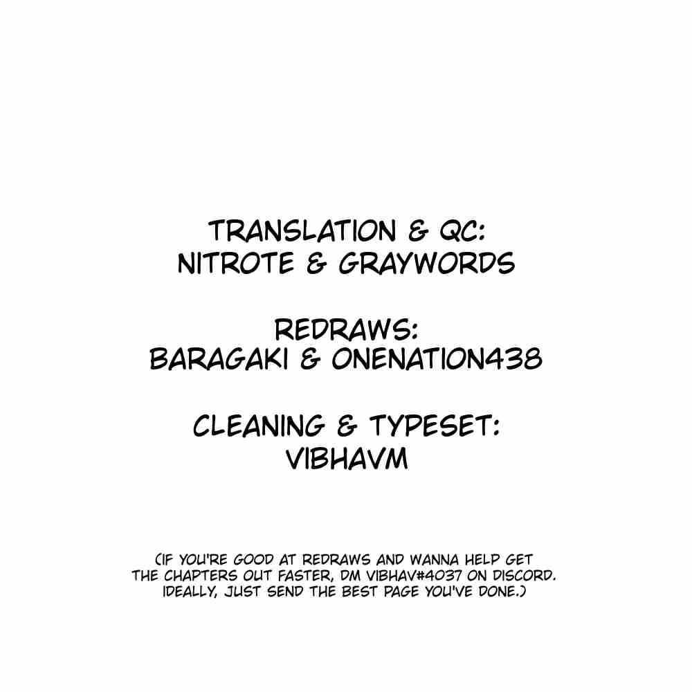 Credits for translation, QC, redraws, cleaning, and typeset.