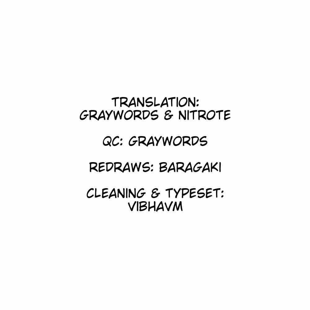 Credits for translation, QC, redraws, cleaning, and typeset.