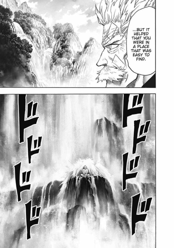 Bang remembers finding Garou deep in the mountains, meditating under a waterfall.