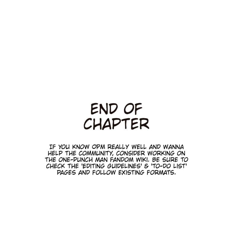 End of Chapter with a note about helping the OPM community.