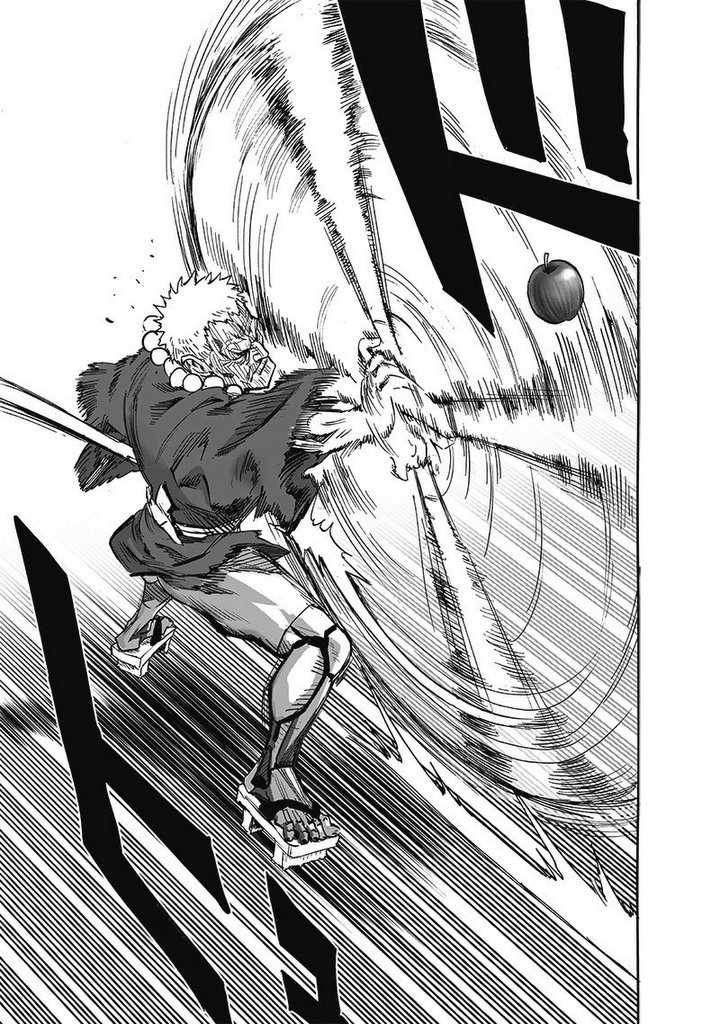 Nichirin throws the apple midair and slashes it by spinning his katana very fast.