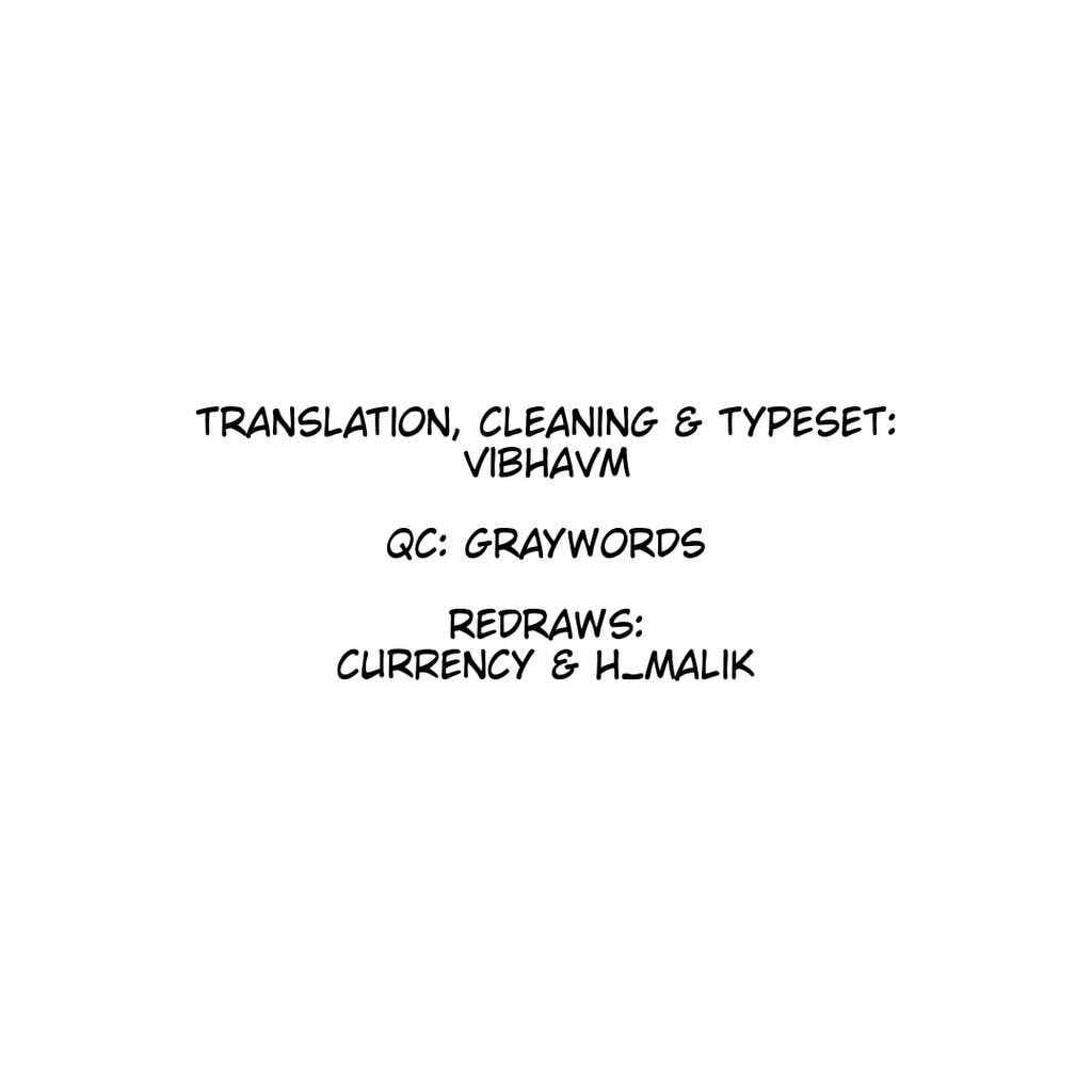 Credits for translation, cleaning, typeset, QC, and redraws. 