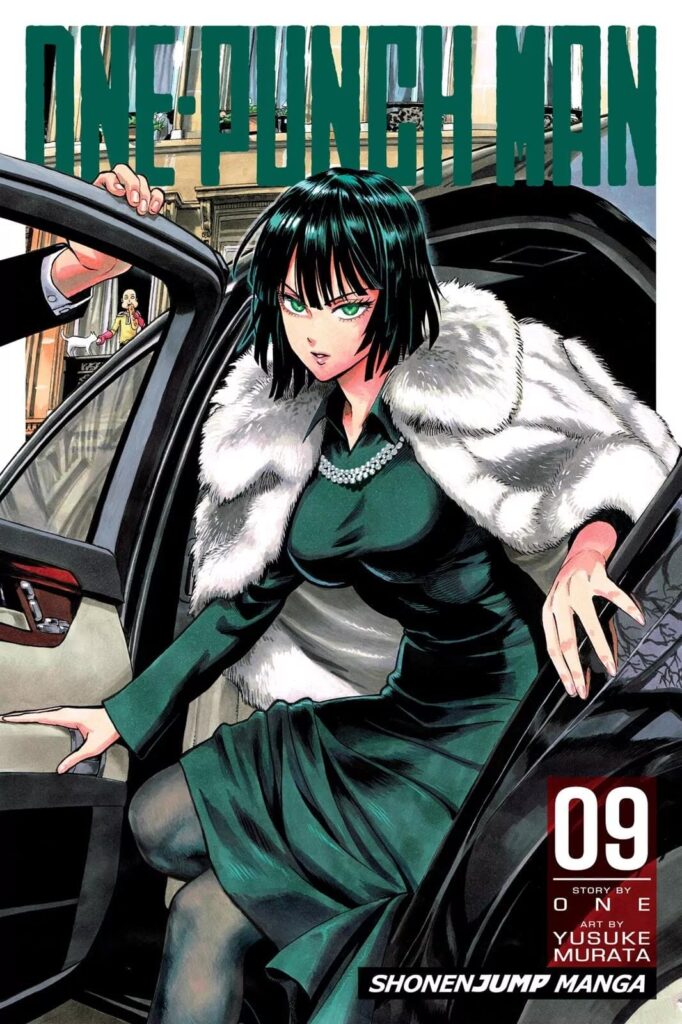 Color spread of Fubuki getting out of the car.