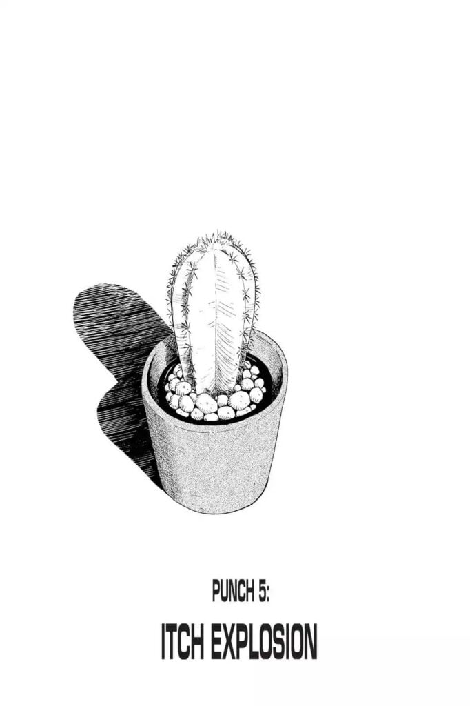 A cactus as cover image for One Punch Chapter 5 - Itch Explosion