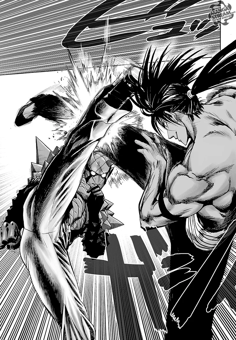 Suiryu and monster Choze clashes with a kick.