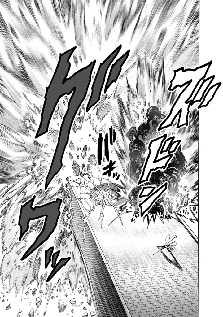 The explosion becomes more powerful as Flashy Flash continues his pose.